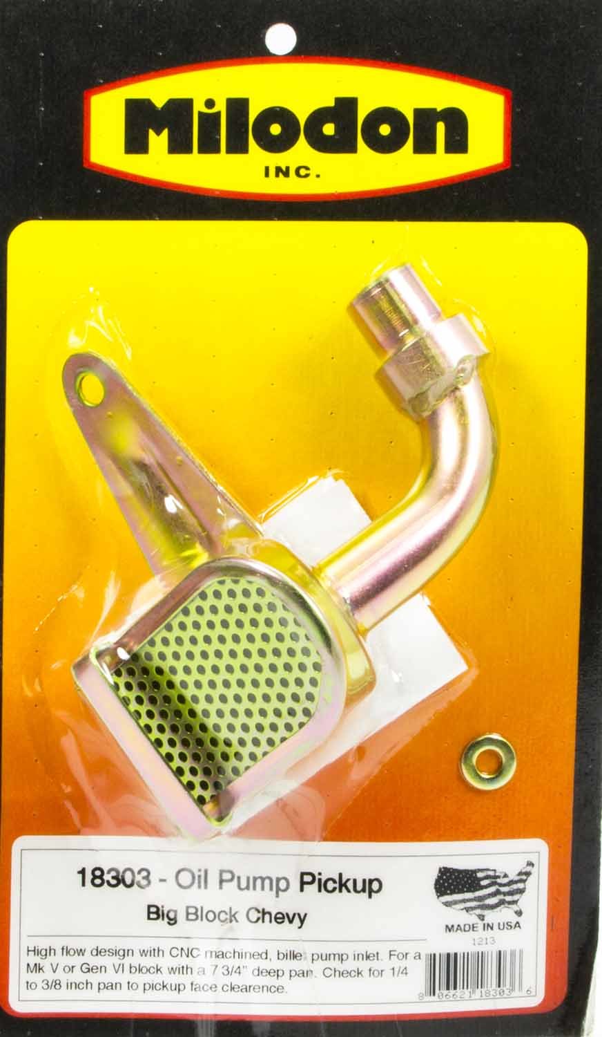 Milodon 18303 Oil Pump Pick-Up Milodon 18303