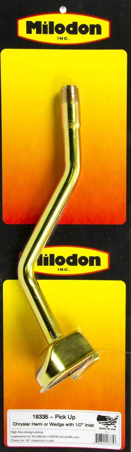 Milodon 18335 Oil Pump Pick-Up Milodon 18335