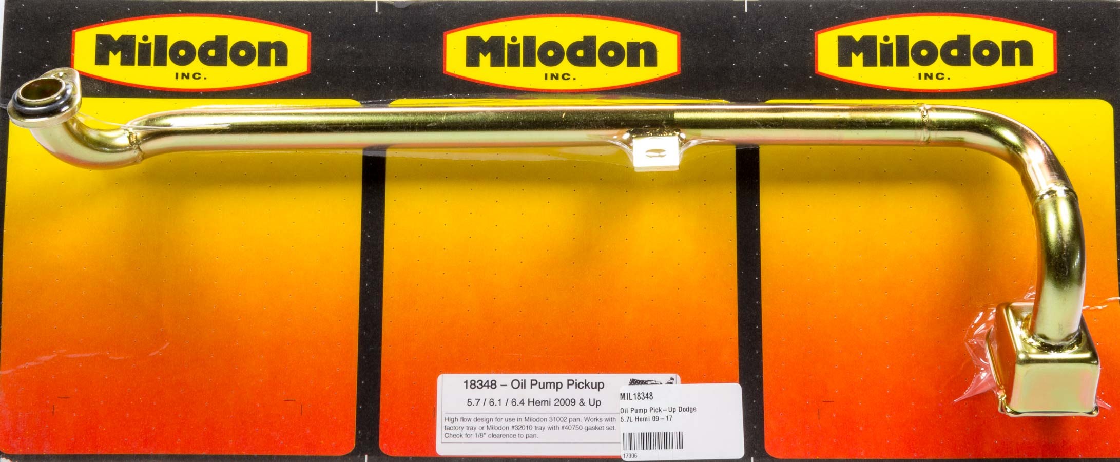 Milodon 18348 Oil Pump Pick-Up Dodge 5.7L Hemi 09-17 Milodon 18348