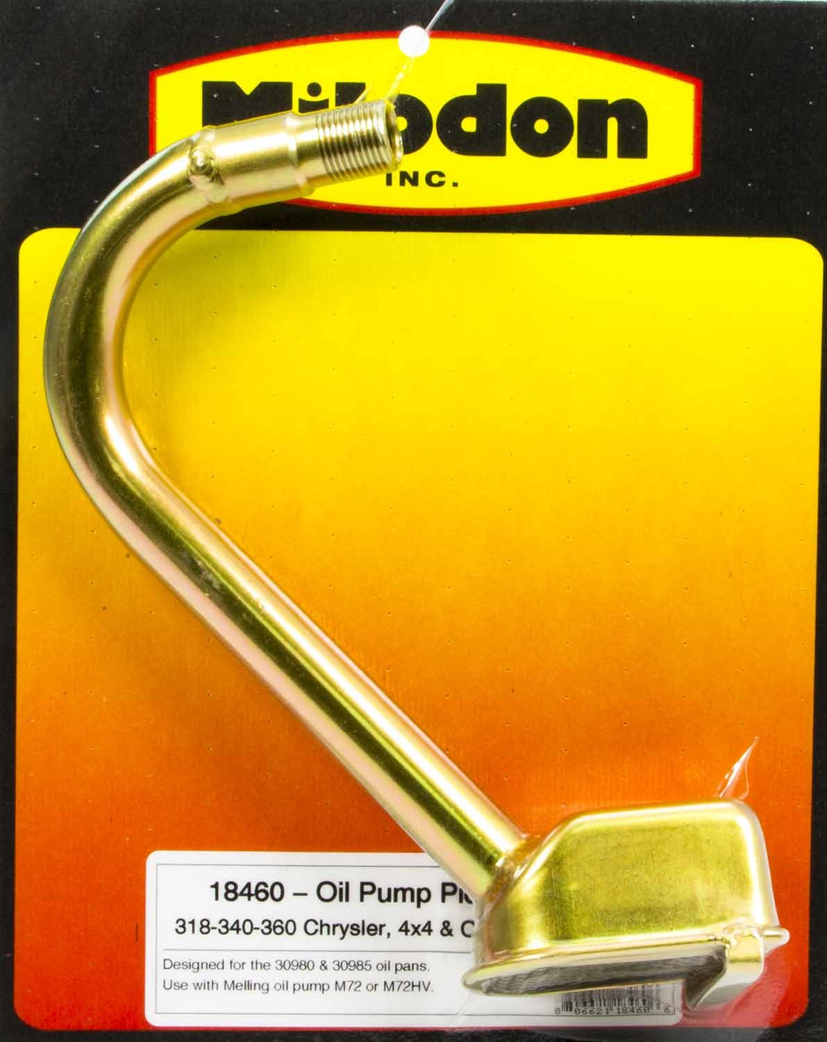 Milodon 18460 Oil Pump Pick-Up Milodon 18460