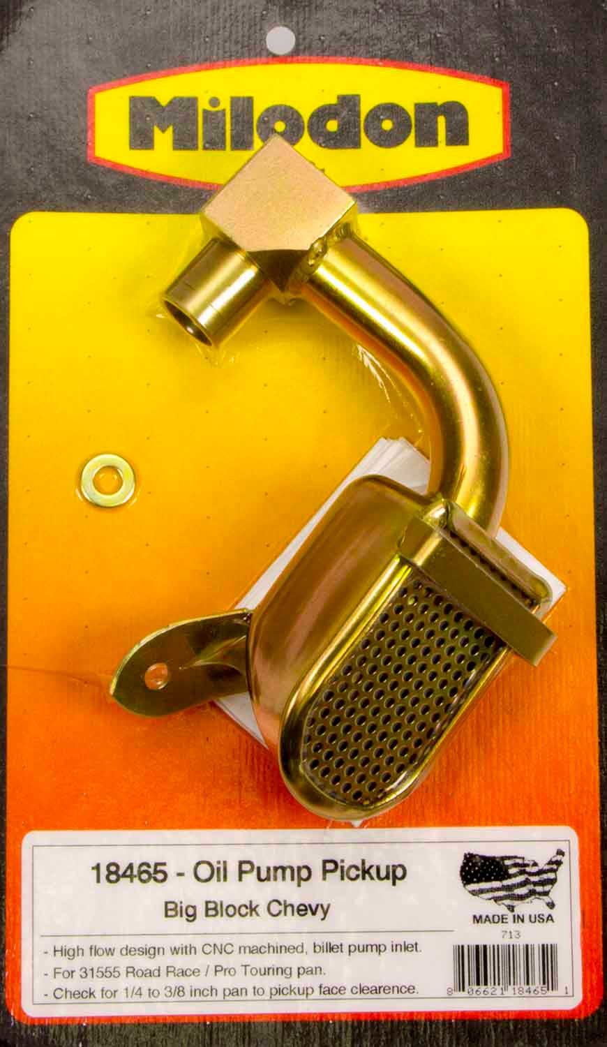 Milodon 18465 Oil Pump Pick-Up Milodon 18465