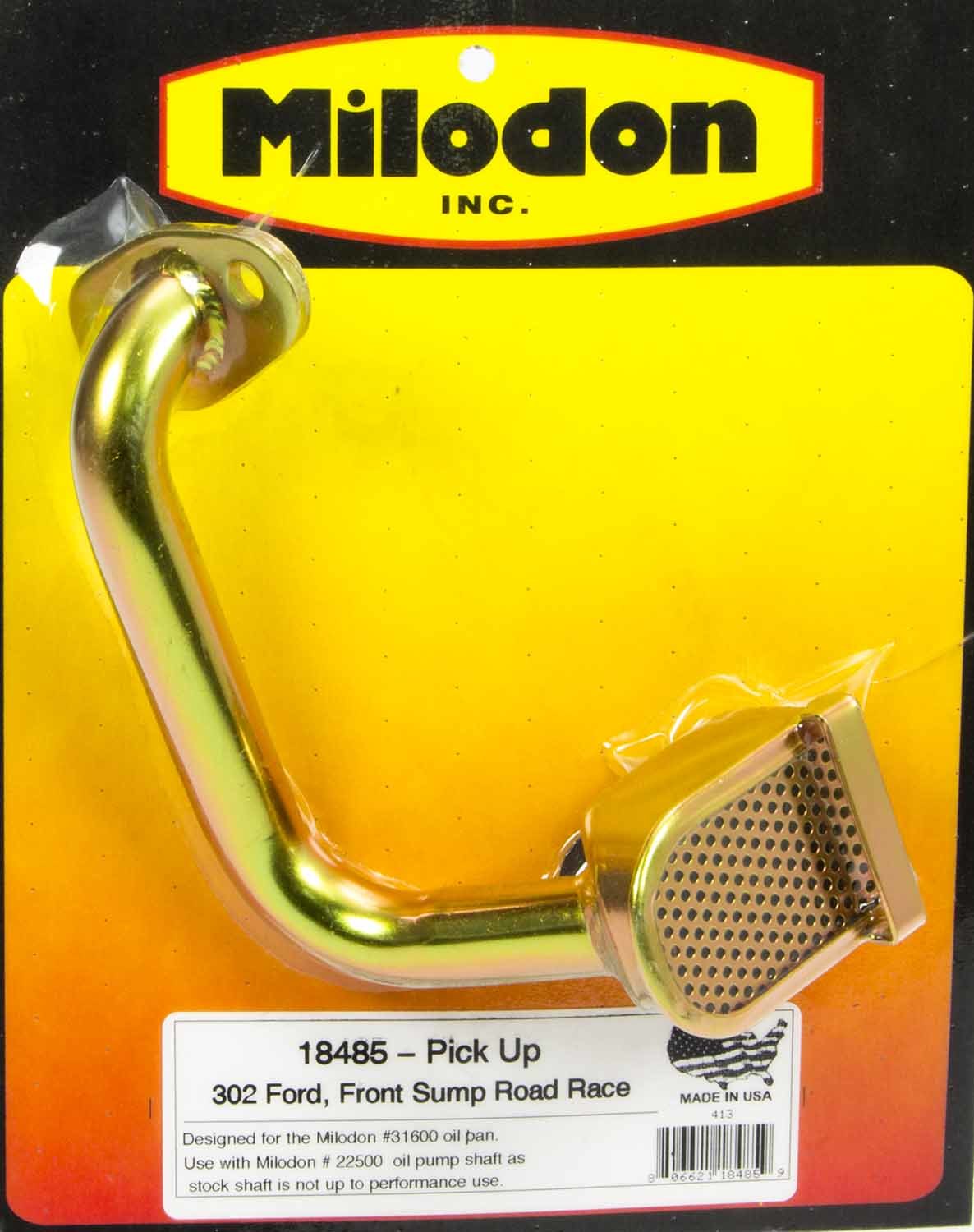 Milodon 18485 Oil Pump Pick-Up Milodon 18485