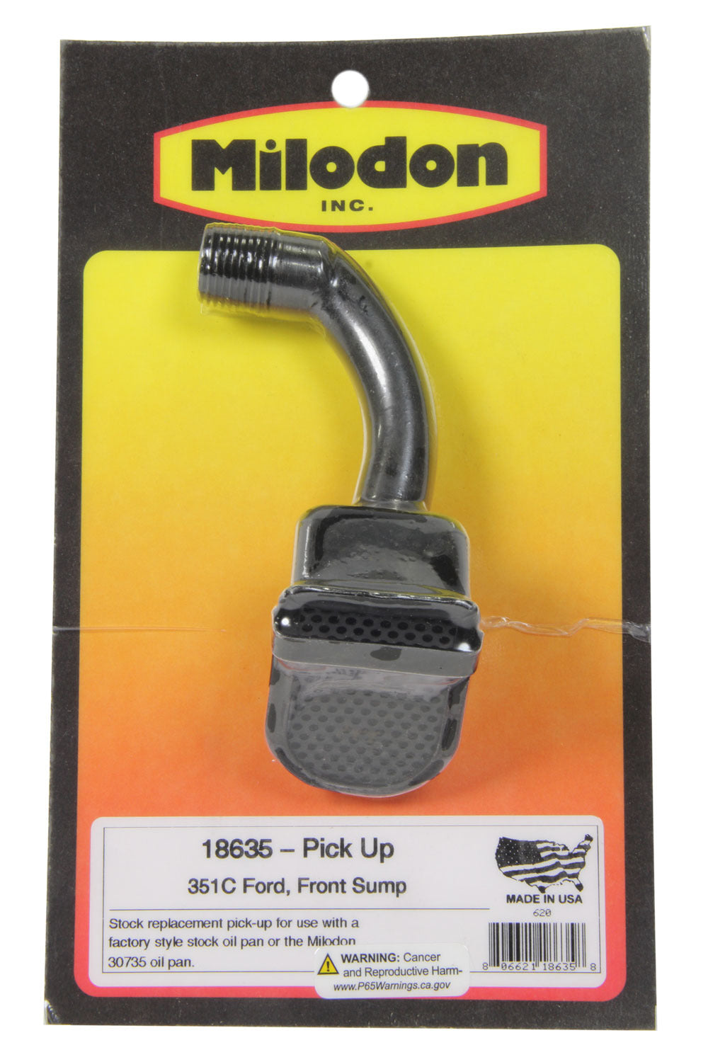 Milodon 18635 Oil Pump Pick-Up Ford 351C Milodon 18635