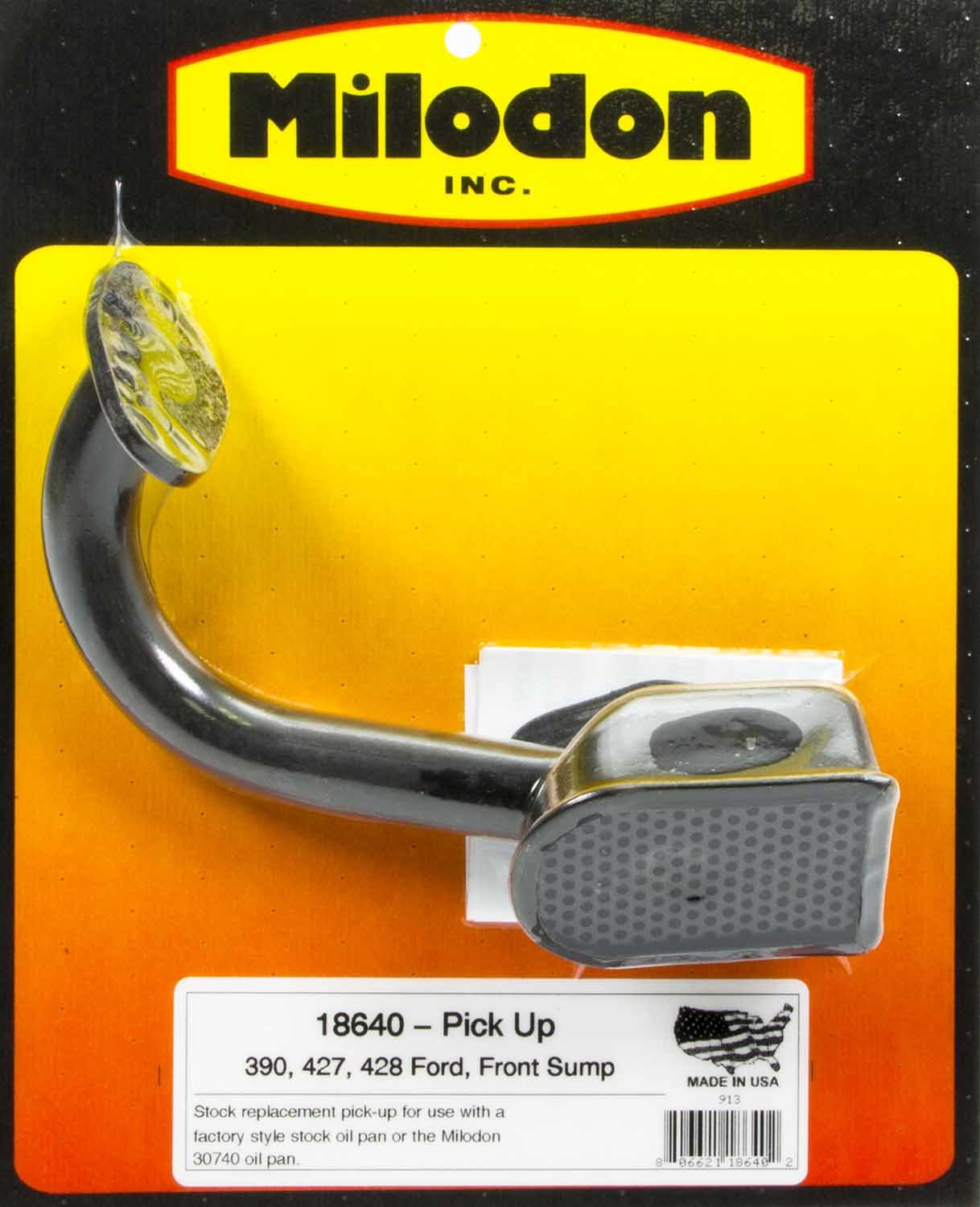 Milodon 18640 Oil Pump Pick-Up Milodon 18640