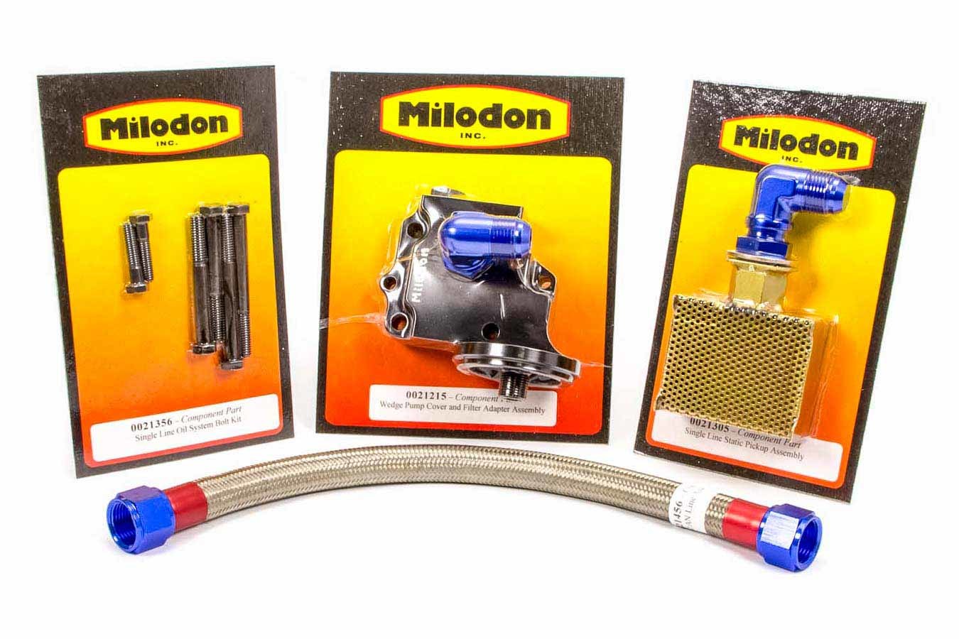 Milodon 21010 BBM Oil System Single Line Static Milodon 21010