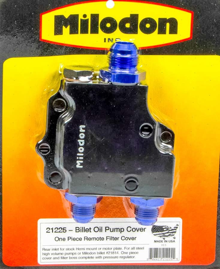 Milodon 21225 Hemi Remote Pump Cover Milodon 21225