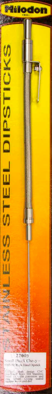 Milodon 22005 SBC S/S Engine Dipstick Milodon 22005
