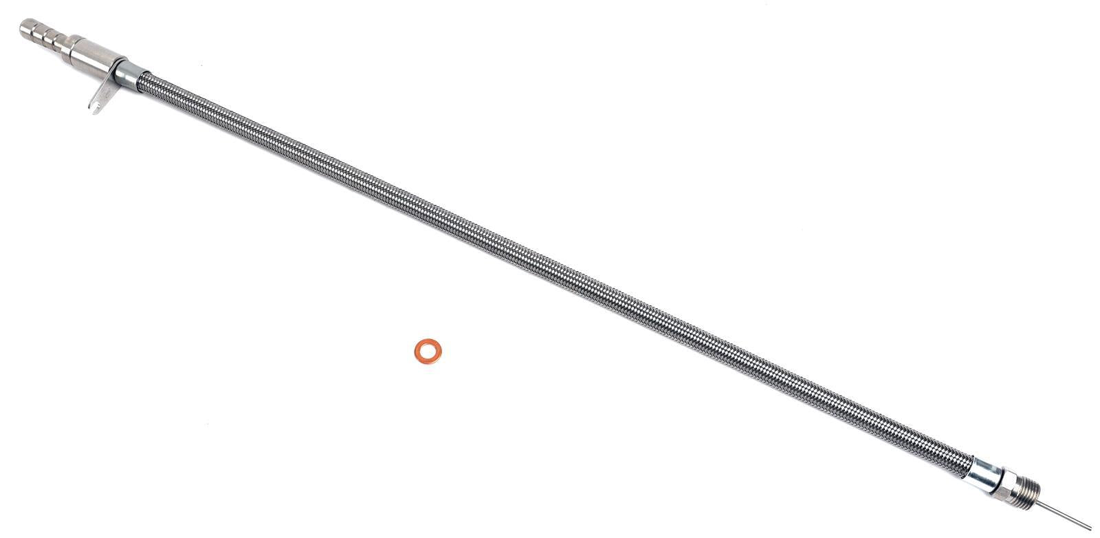 Milodon 22062 Oil Dipstick Kit S/S Mopar  Rear Sump Hemi Milodon 22062