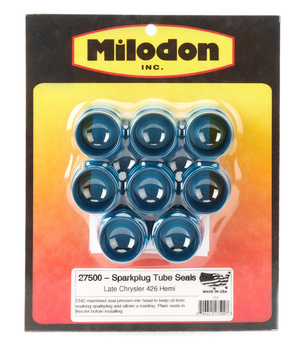 Milodon 27500 Spark Plug Tube Seals - Late Hemi Milodon 27500