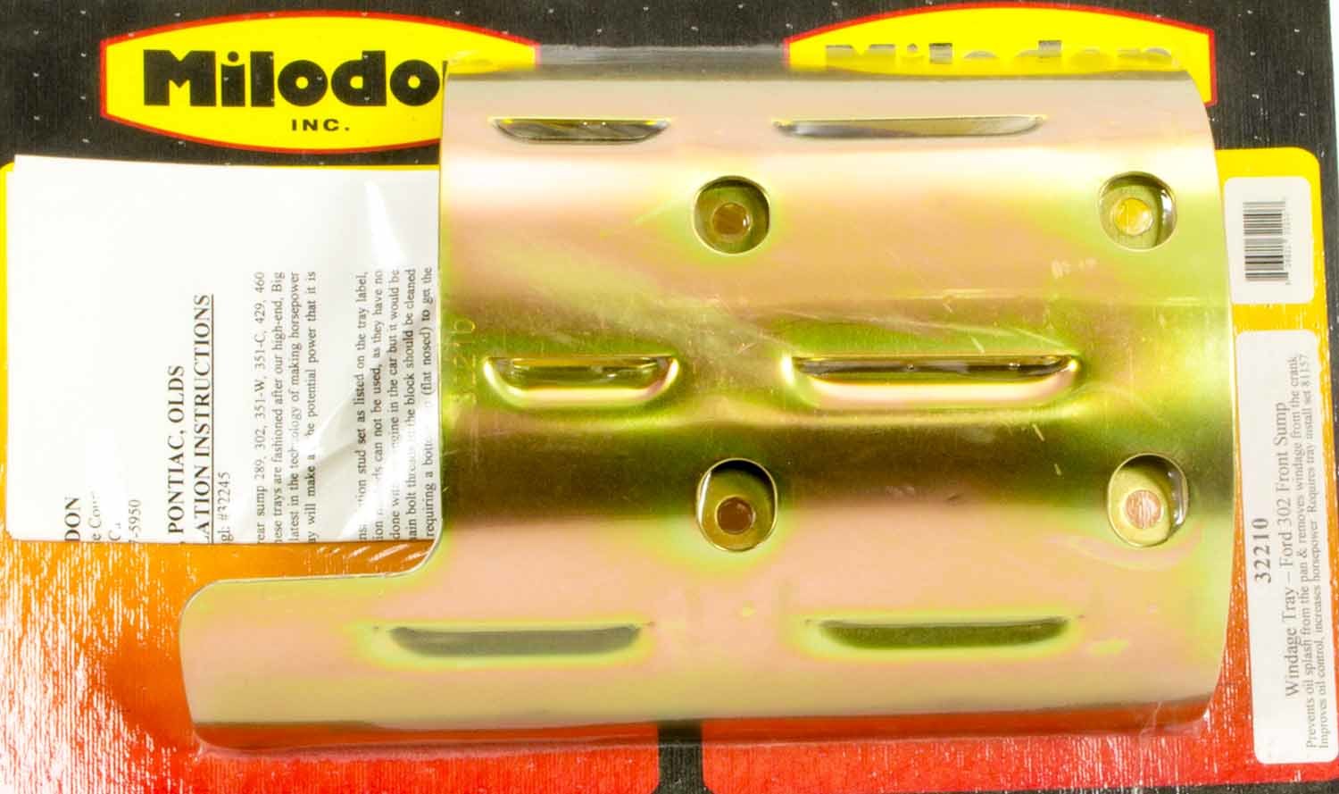 Milodon 32210 SBF 289-302 Windage Tray Milodon 32210
