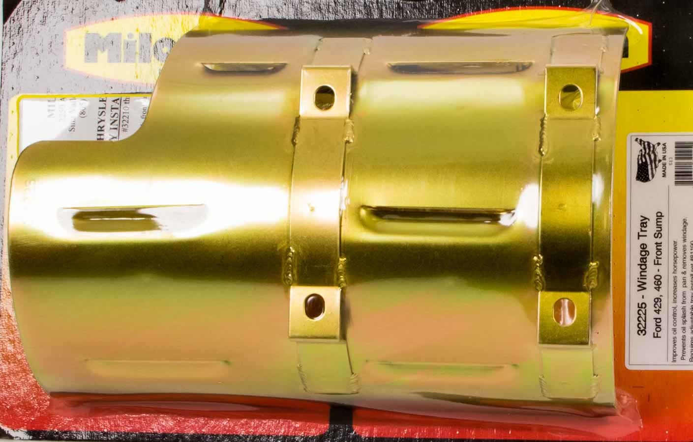 Milodon 32225 BBF 429/460 Windage Tray Milodon 32225