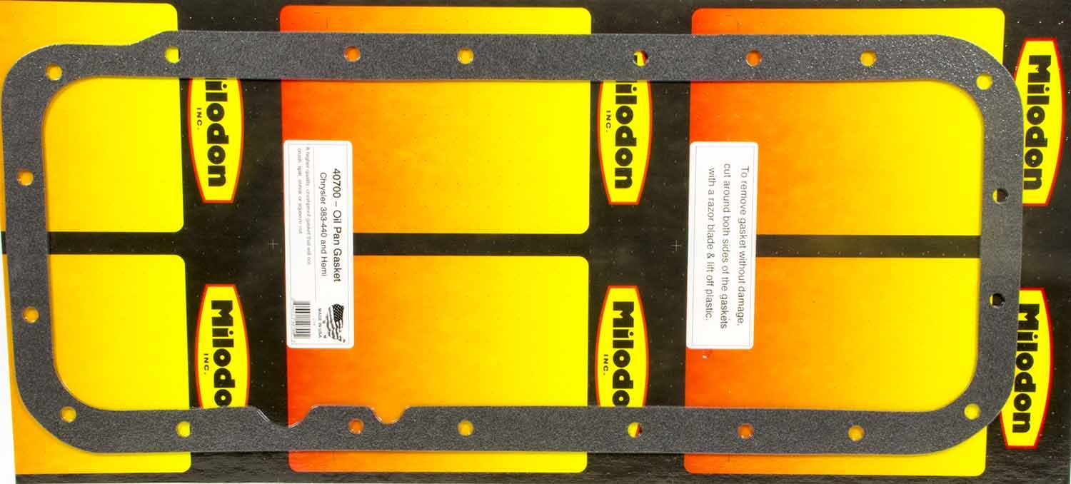 Milodon 40700 BBM Oil Pan Gasket Milodon 40700