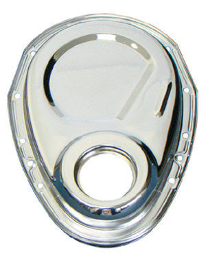 Milodon 65500 SBC Timing Cover - Chrome Milodon 65500