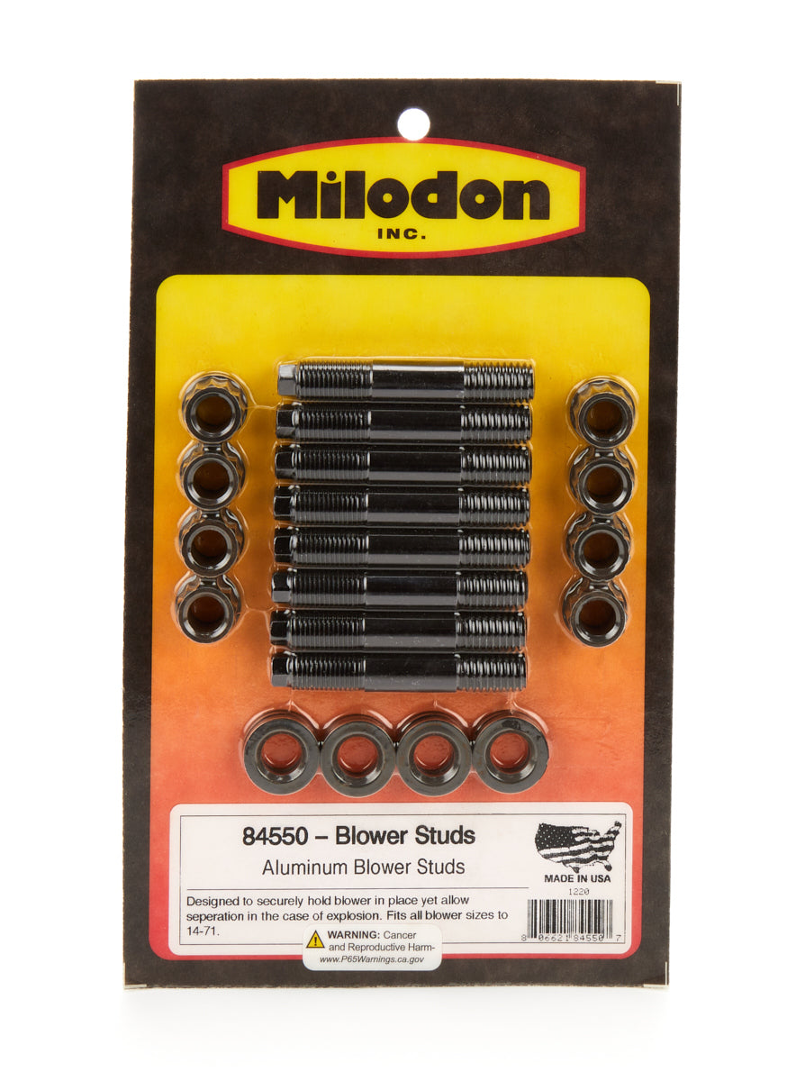 Milodon 84550 Aluminum Blower Studs Milodon 84550