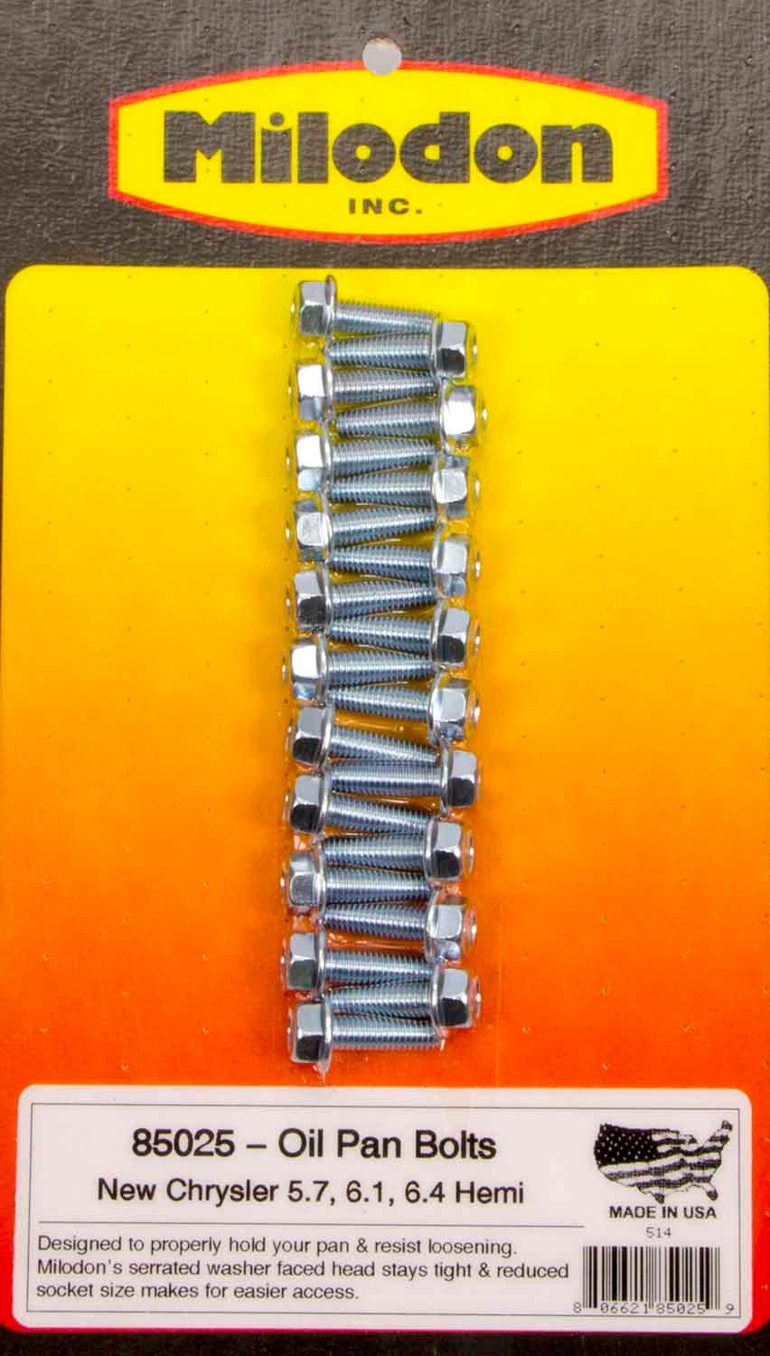 Milodon 85025 Oil Pan Bolt Kit - 5.7/6.1L Hemi Milodon 85025