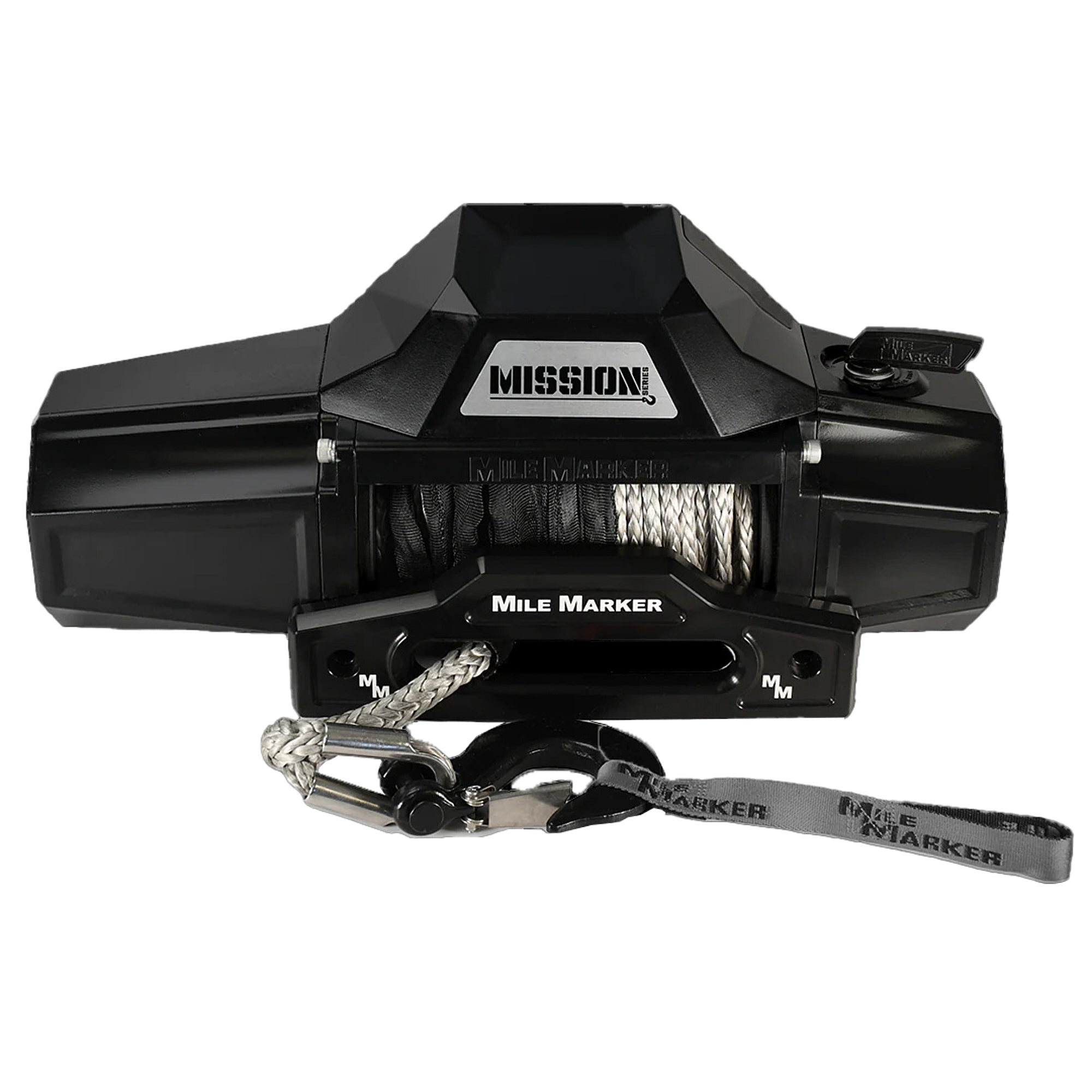 Mile Marker 78-53251 Mission 12000lb Winch with Synthetic Rope Mile Marker 78-53251