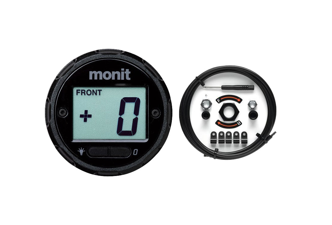 Monit BD01-1-BK Brake Bias Adj Digital Bulkhead Mnt Black Monit BD01-1-BK