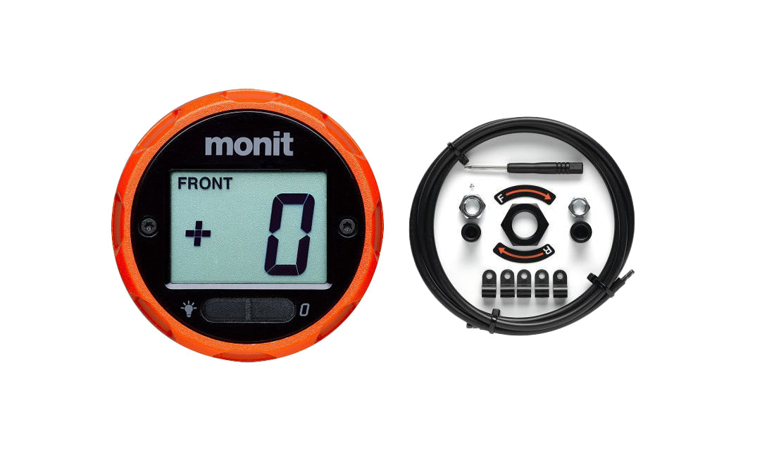 Monit BD01-1-OR Brake Bias Adj Digital Bulkhead Mnt Orange Monit BD01-1-OR