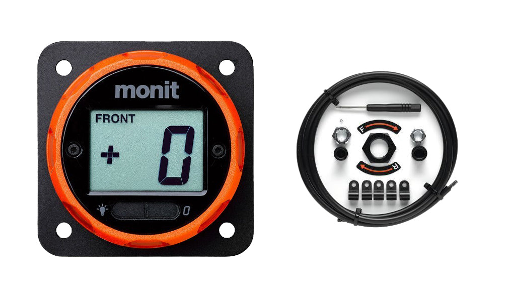 Monit BD01-2-OR Brake Bias Adj Digital Flat Panel Mnt Orange Monit BD01-2-OR