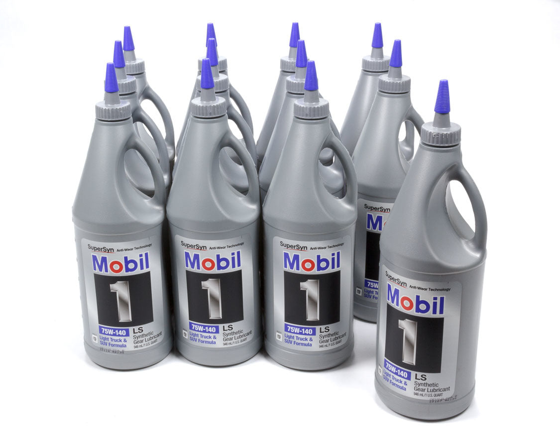 Mobil 1 102490 75w140 Gear Lube Case 12x1 Qt Mobil 1 102490