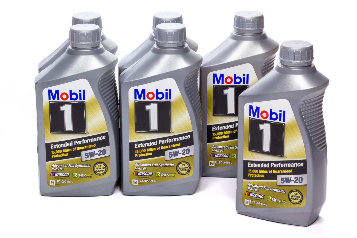Mobil 1 102989 5w20 EP Oil Case 6x1Qt Bottles Dexos Mobil 1 102989