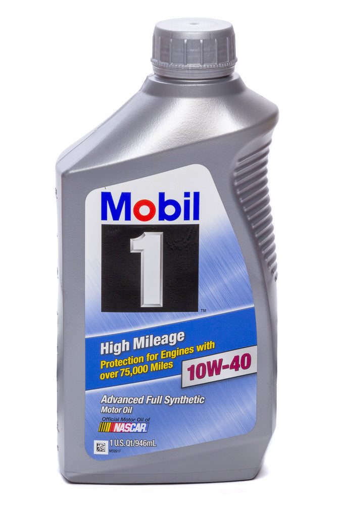 Mobil 1 MOB103536-1 10w40 High Mileage Oil 1 Qt Mobil 1 MOB103536-1