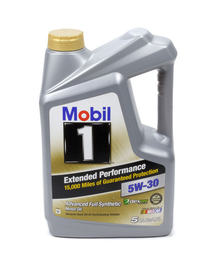 Mobil 1 MOB120766-1 5w30 EP Oil 5 Quart Bottle Dexos Mobil 1 MOB120766-1