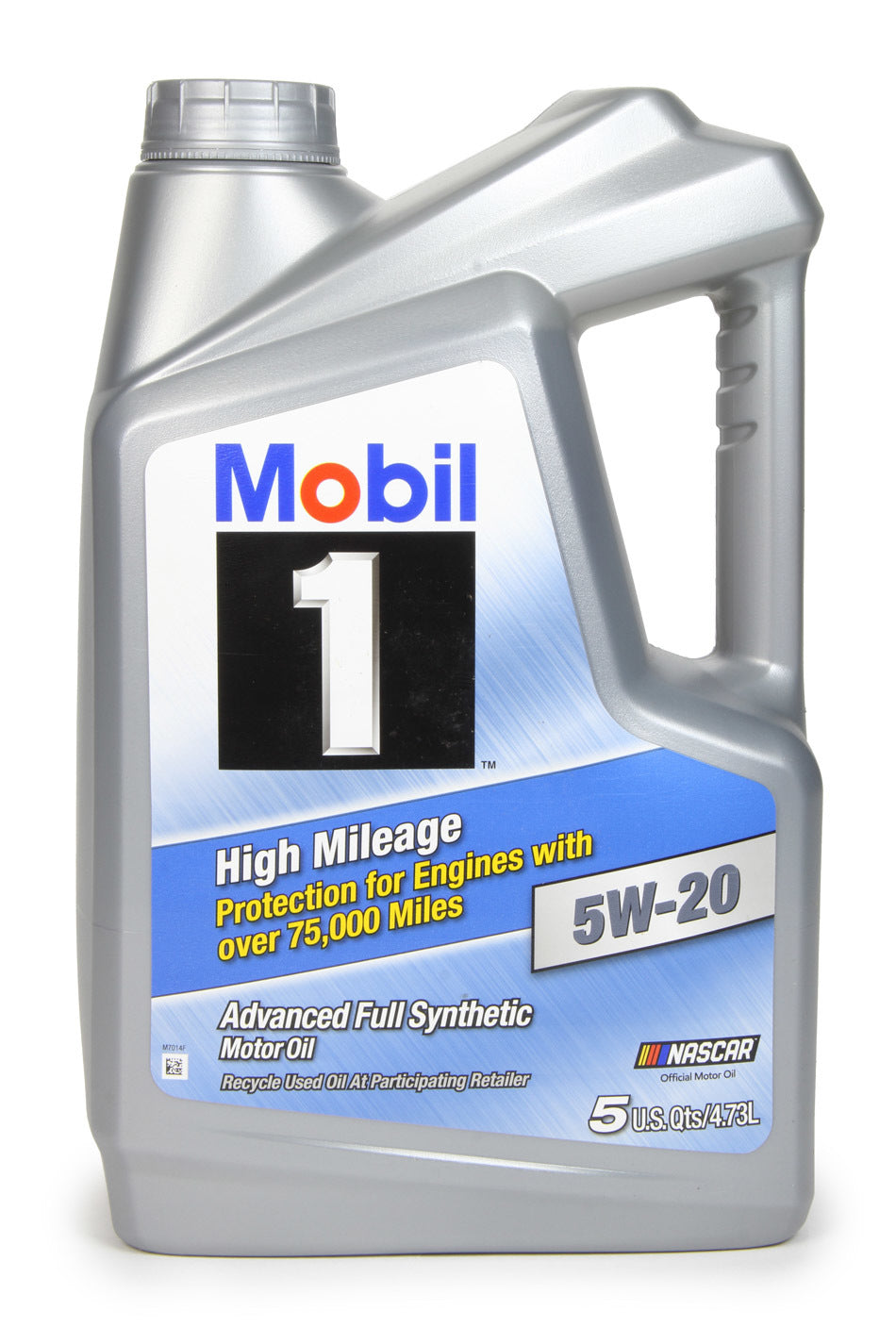 Mobil 1 MOB120768-1 5w20 High Mileage Oil 5 Qt Bottle Mobil 1 MOB120768-1