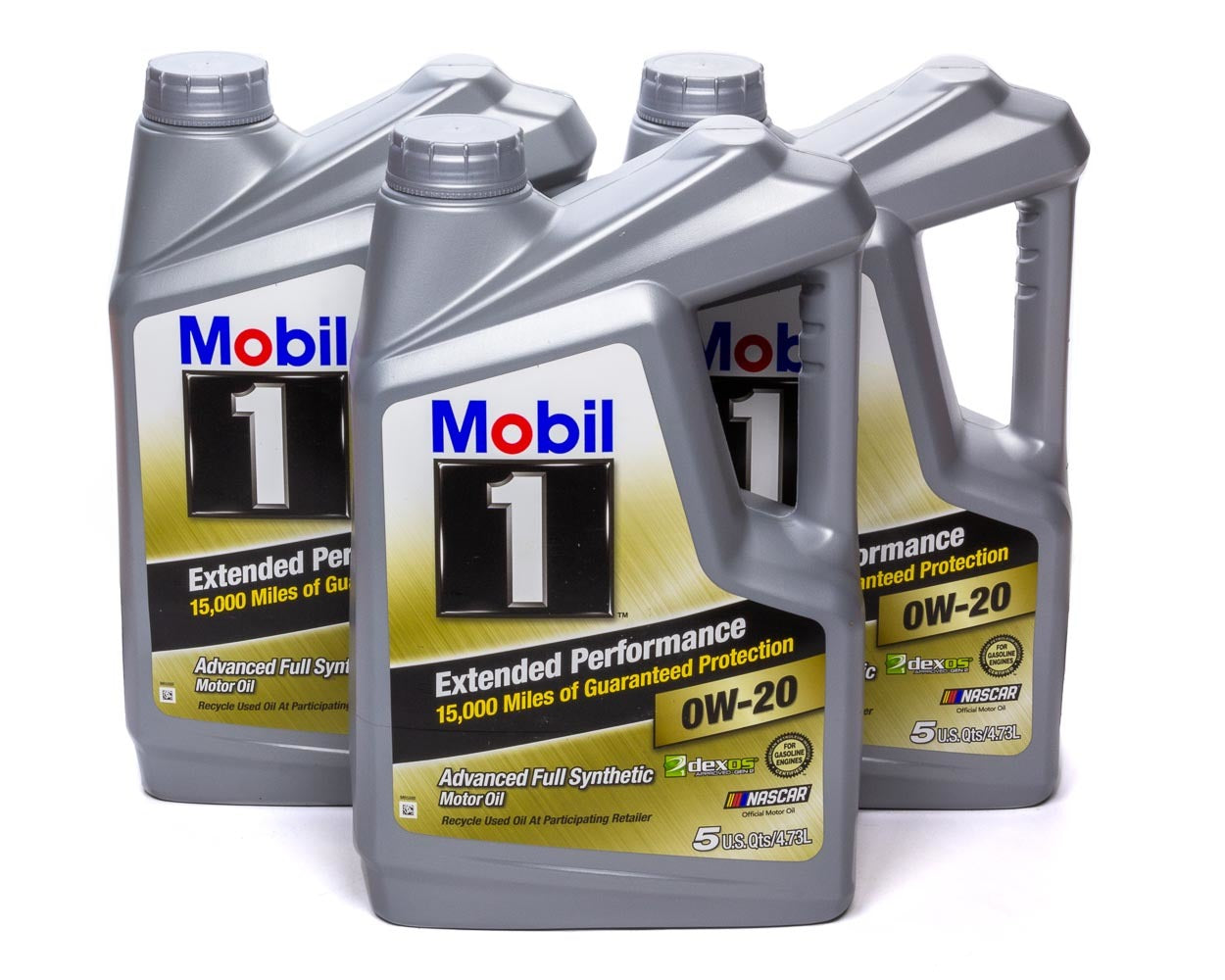 Mobil 1 120903 0w20 EP Oil Case 3x5 Qt Bottles Dexos Mobil 1 120903