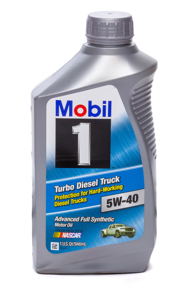 Mobil 1 MOB122253-1 5w40 Turbo Diesel Oil 1 Qt Mobil 1 MOB122253-1
