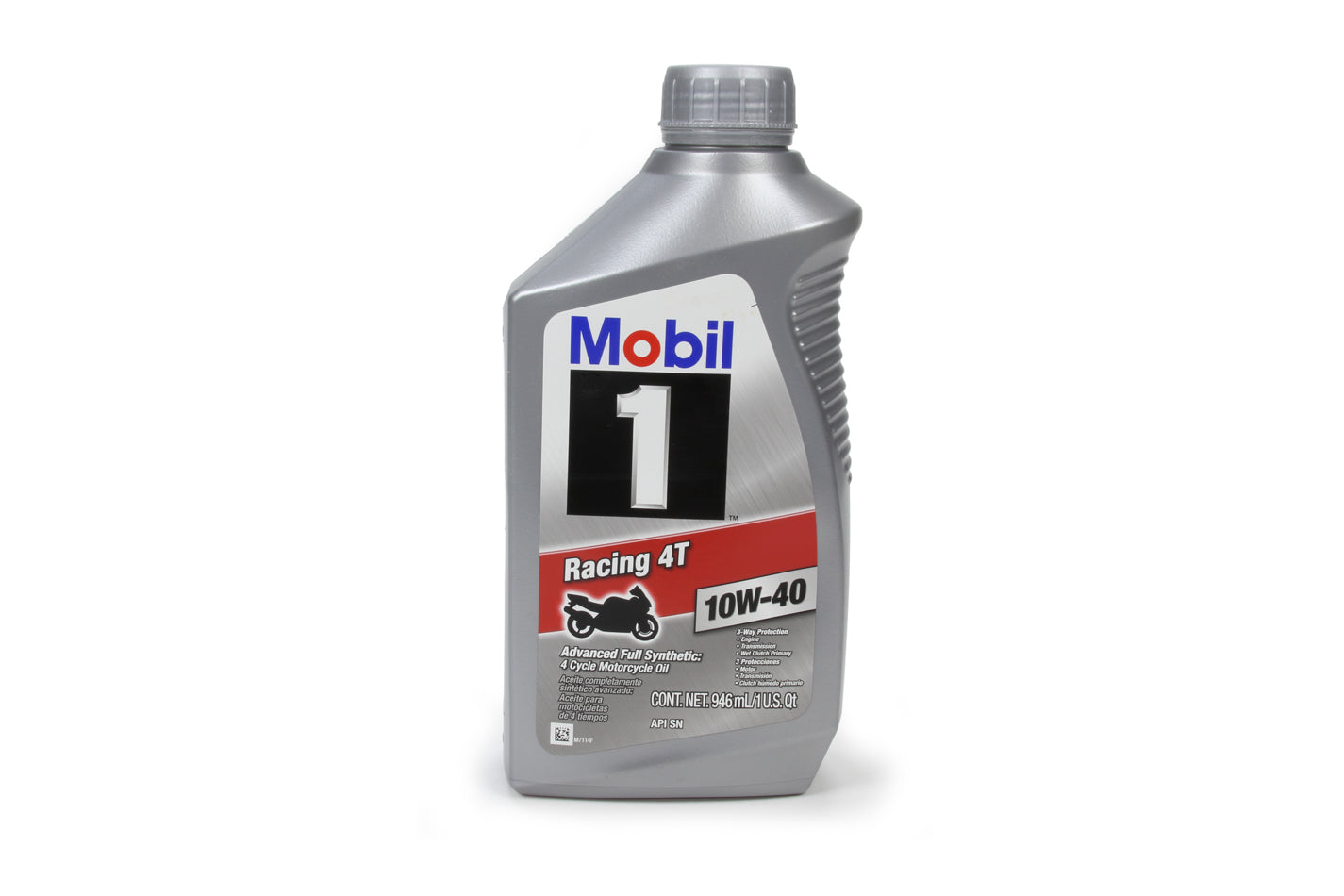 Mobil 1 MOB124245-1 10w40 Motorcycle Oil Quart Mobil 1 MOB124245-1
