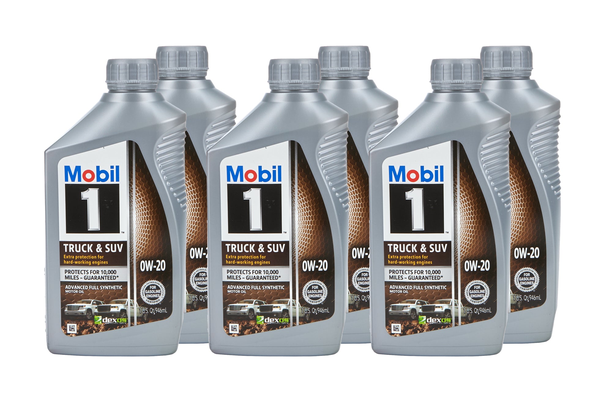 Mobil 1 124592 0W20 Truck & SUV OIl Case 6 x 1 Quart Mobil 1 124592