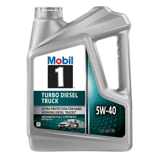 Mobil 1 MOB127097-1 5w40 Turbo Diesel Oil 1 Gallon Mobil 1 MOB127097-1