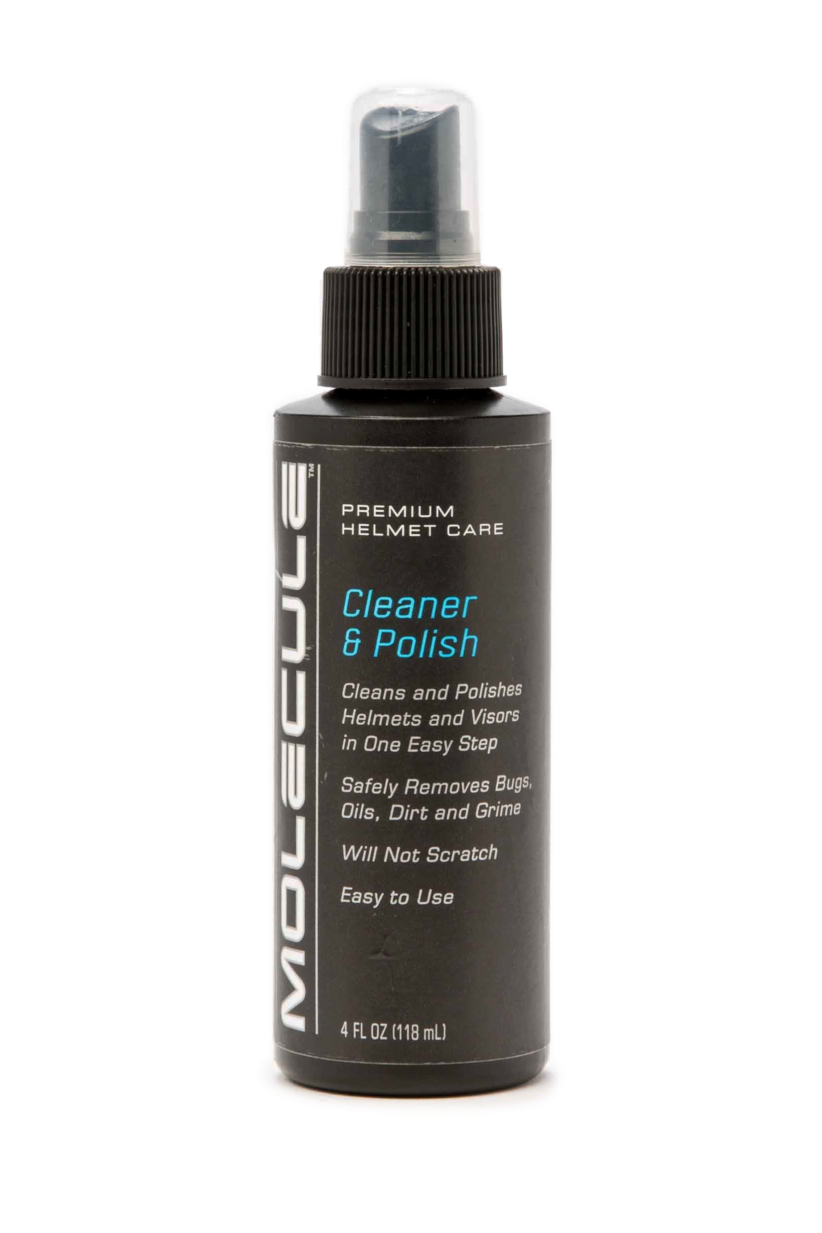 Molecule MOLMLHCP41 Helmet Cleaner & Polish 4oz Spray Molecule MOLMLHCP41