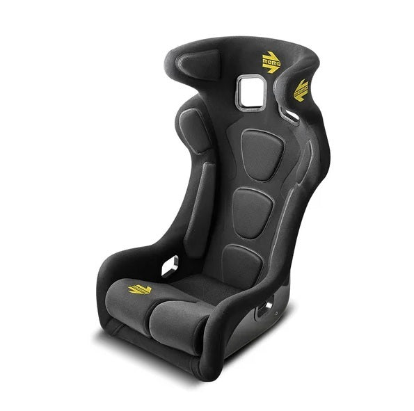 MOMO Tuning & Safety 1075BLK-30 Seat - Daytona Evo  FIA  8855-1999  Black Hardshe MOMO Tuning & Safety 1075BLK-30