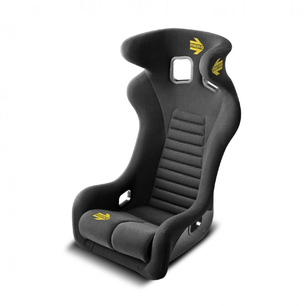 MOMO Tuning & Safety 1081BLK-30 Seat - Daytona XXL  FIA 8855-1999  Black Hardshe MOMO Tuning & Safety 1081BLK-30