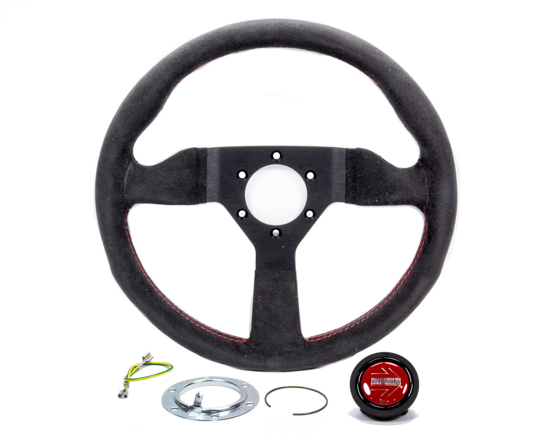 MOMO Tuning & Safety MCL32AL3B Monte Carlo 320 Steering Wheel Leather Red Stitch MOMO Tuning & Safety MCL32AL3B