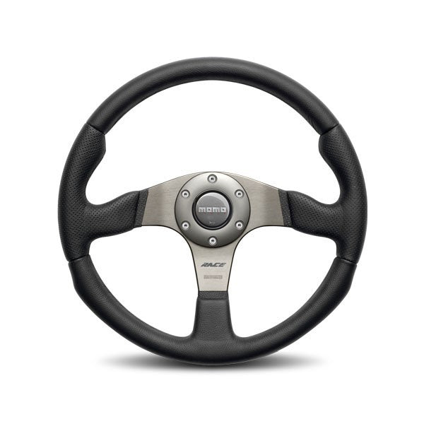 MOMO Tuning & Safety RCE35BK1B Race 350 Steering Wheel Leather / Airleather MOMO Tuning & Safety RCE35BK1B