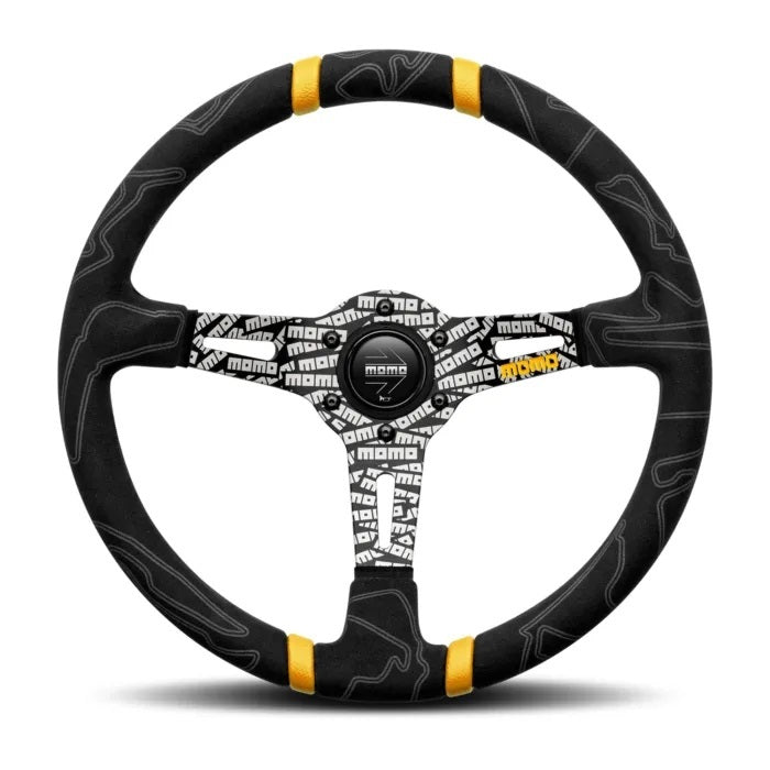 MOMO Tuning & Safety ULT35BK0BK Ultra 350mm Ultra teering Wheel Black MOMO Tuning & Safety ULT35BK0BK
