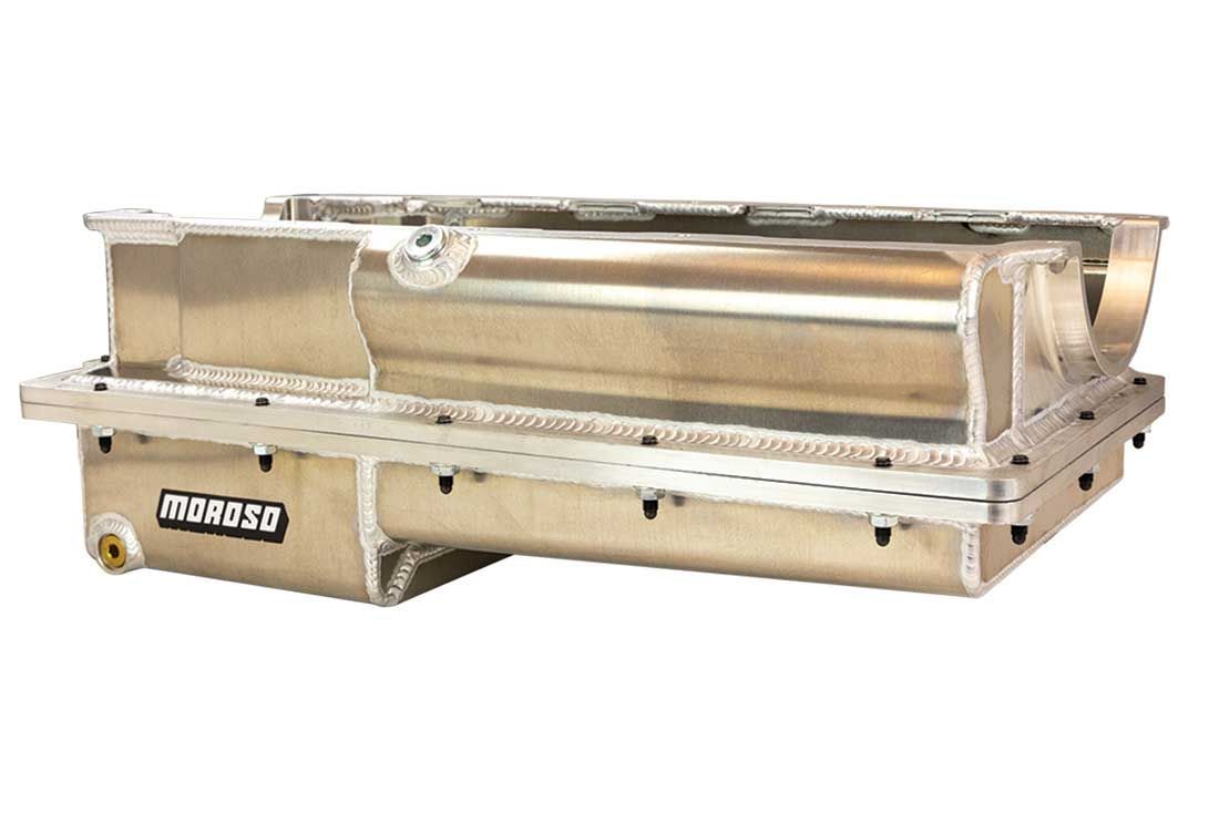 Moroso 20380 BBC OIl Pan  Brodix w/ 5.0 Bore Space Wet Sump Moroso 20380