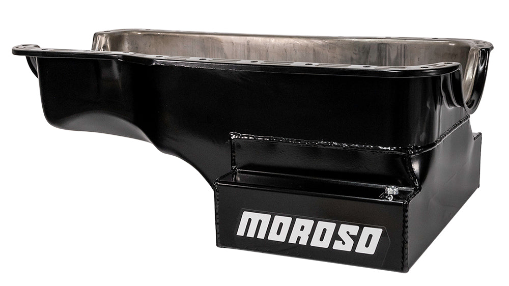Moroso 20507 SBF 351W Front Sump Oil Pan w/Kick-Out- 7qt. Moroso 20507