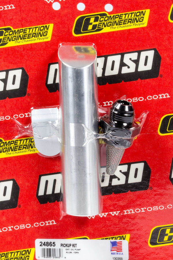 Moroso 24865 External Oil Pump Pick- Up for Alm Wet Sump Pans Moroso 24865