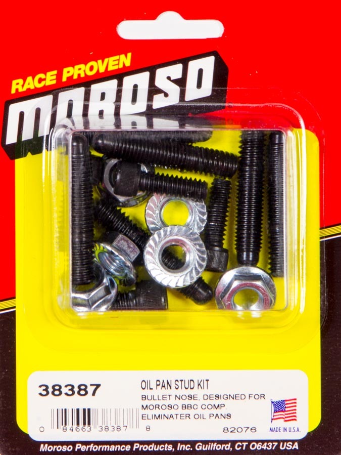 Moroso 38387 Bullet Nose Oil Pan Stud Moroso 38387