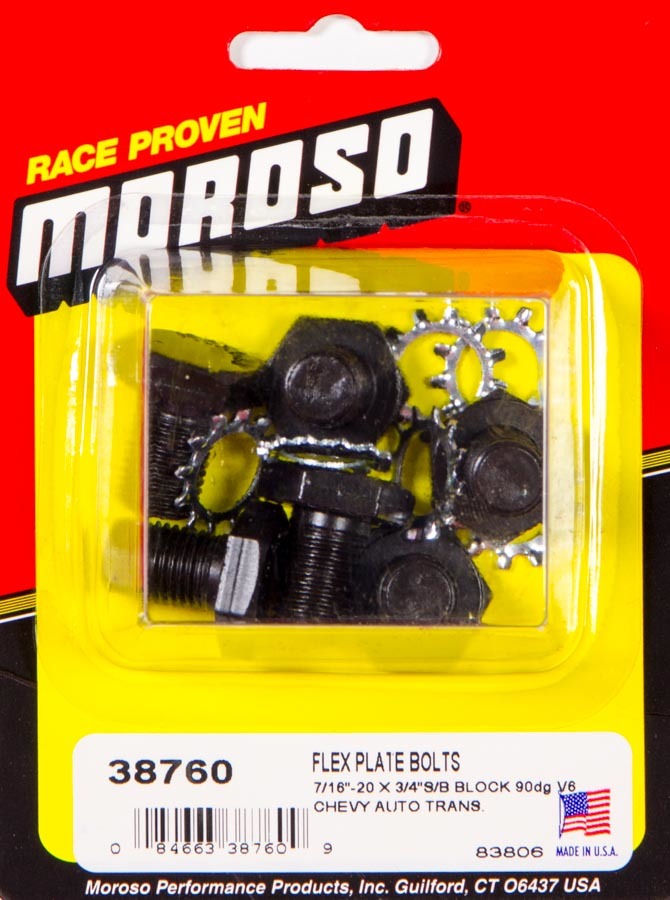 Moroso 38760 Flex Plate Bolts Moroso 38760
