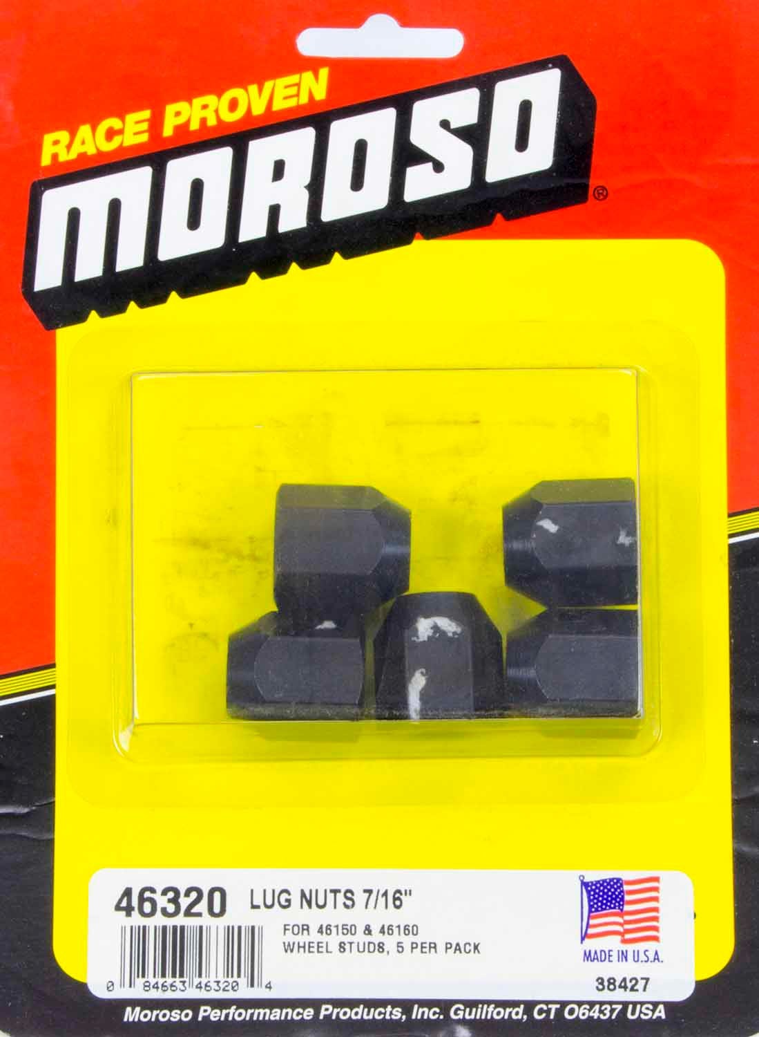 Moroso 46320 7/16-20 Lug Nuts (5pk) Moroso 46320