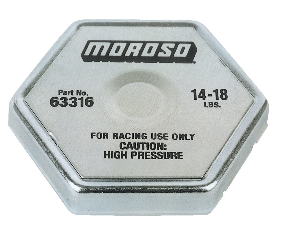 Moroso 63316 Radiator Cap 14-18lb Moroso 63316