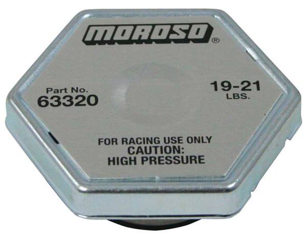 Moroso 63320 Racing Radiator Cap 19-21LBS. Moroso 63320