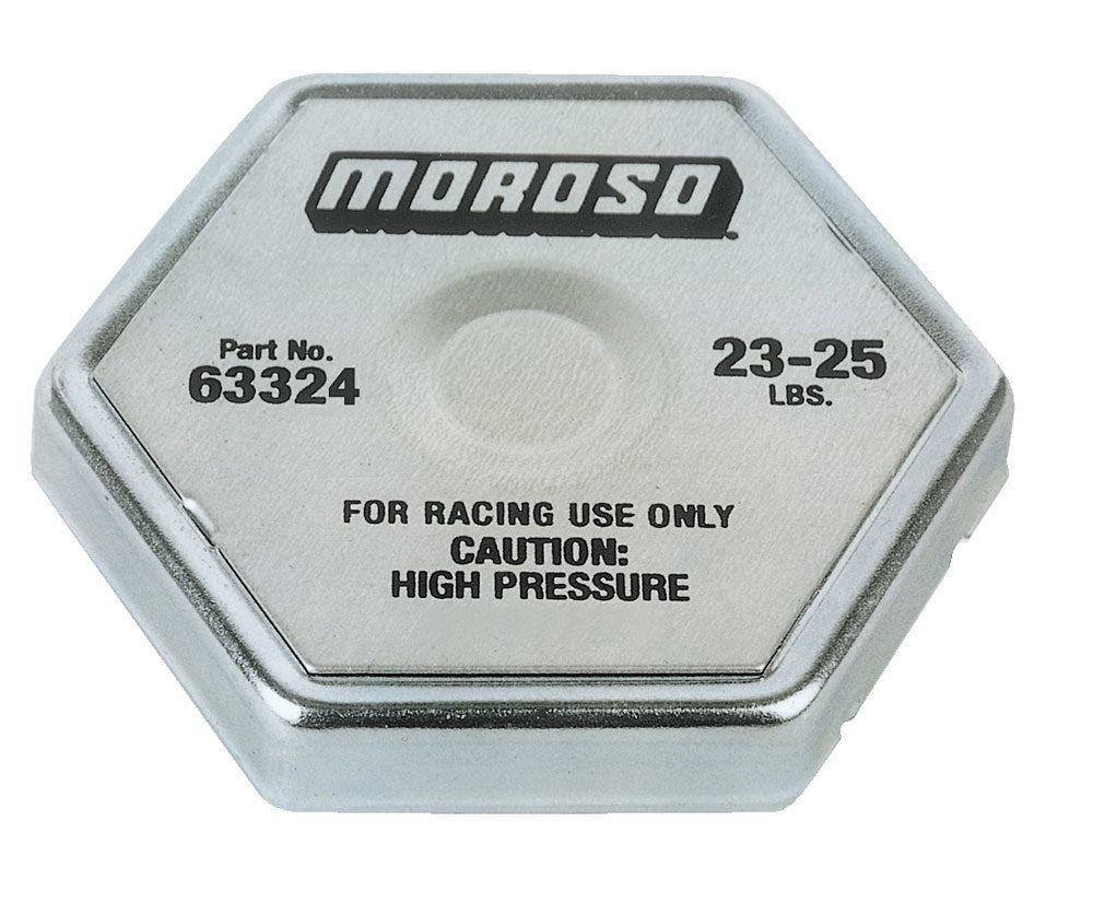 Moroso 63324 Racing Radiator Cap 23-25LBS. Moroso 63324