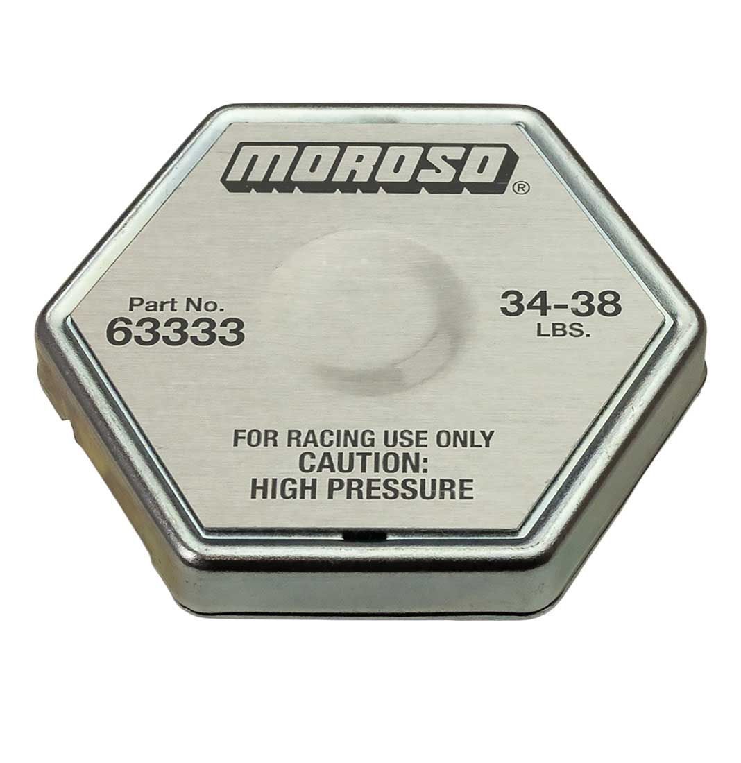 Moroso 63333 Radiator Cap 34-38 PSI Moroso 63333