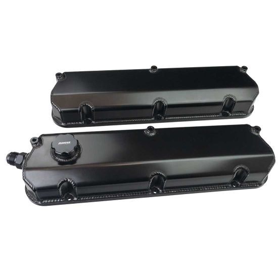 Moroso 68478 SBF Fab Alum V/C's - Black Moroso 68478